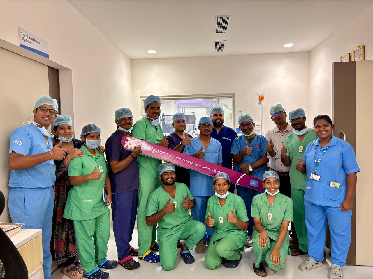 Knife-less Heart Valve Replacement Performed at KIMS Saveera